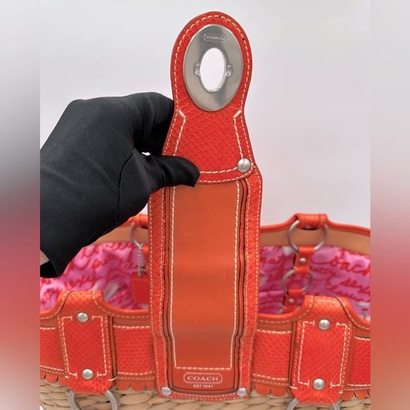 Limited Edition Rare Coach Jasmine XL Tote - Picture 8 of 14